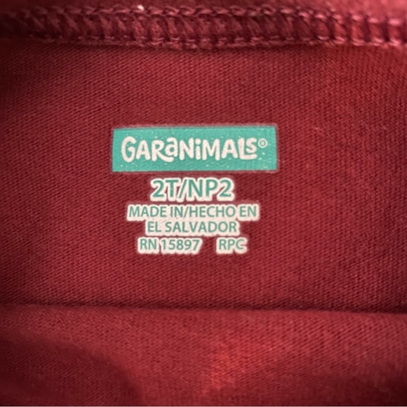 Long sleeve shirts toddler boy 2T Garanimals Outdoors Moose Bear Nature - Picture 7 of 16